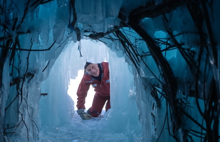 Glaziologe und Geigenspieler: Rot. Felix Keller