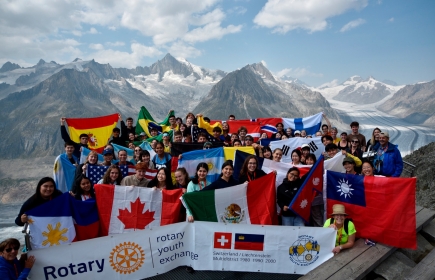 Le monde en visite en Valais